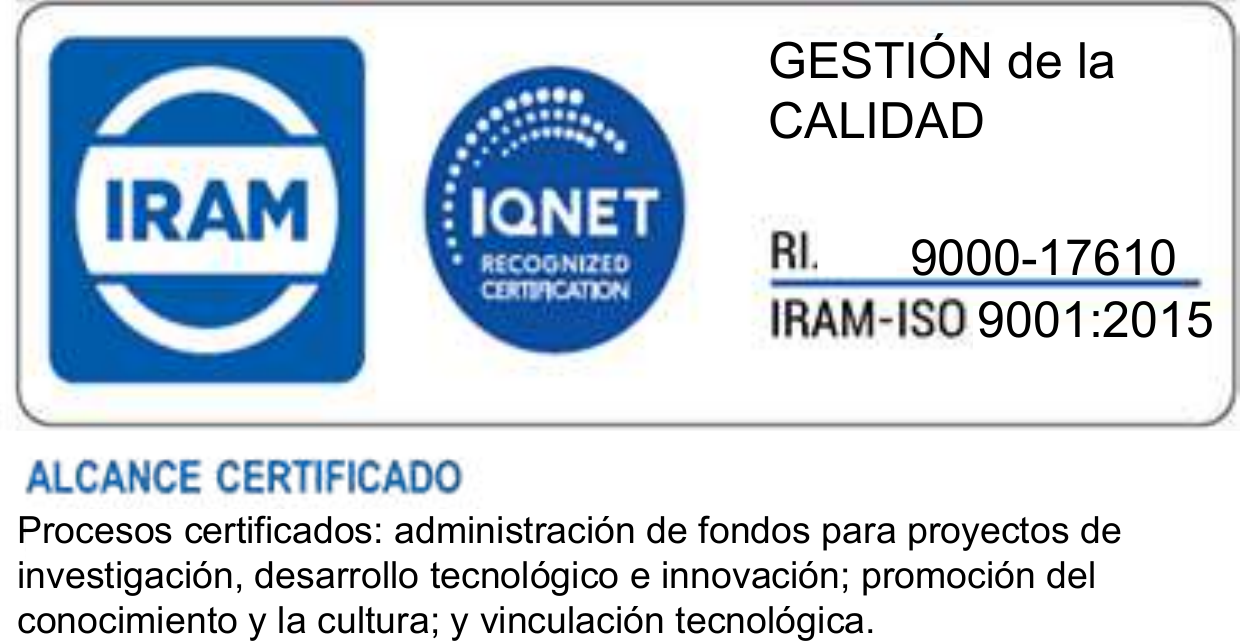 Certificación IRAM ISO 9001:2015